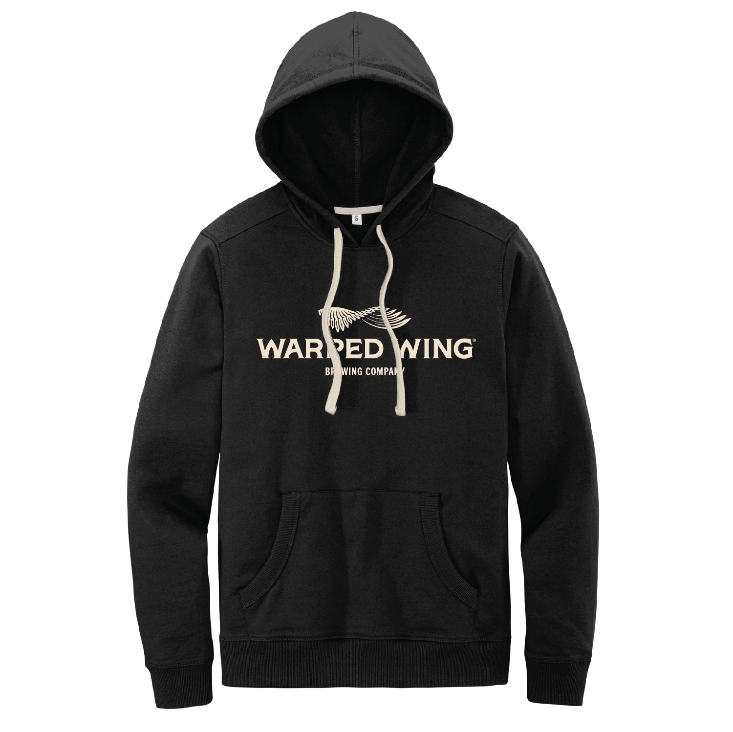 Hoodie Sweatshirt - Black - Warped Wing Store